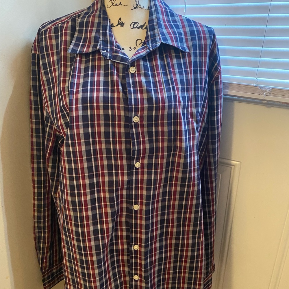 Nice easy care dress or casual man’s shirt